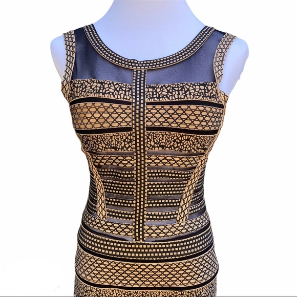 Gracia Bodycon Bandage Dress - Picture 4 of 10